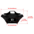 Black Injection ABS Inner & Outer Fairing for Harley Road Glide FLTR (1998–2013)