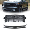 Set of 2 Front Bumper Grille Assembly for Silverado 1500 (2019–2022)