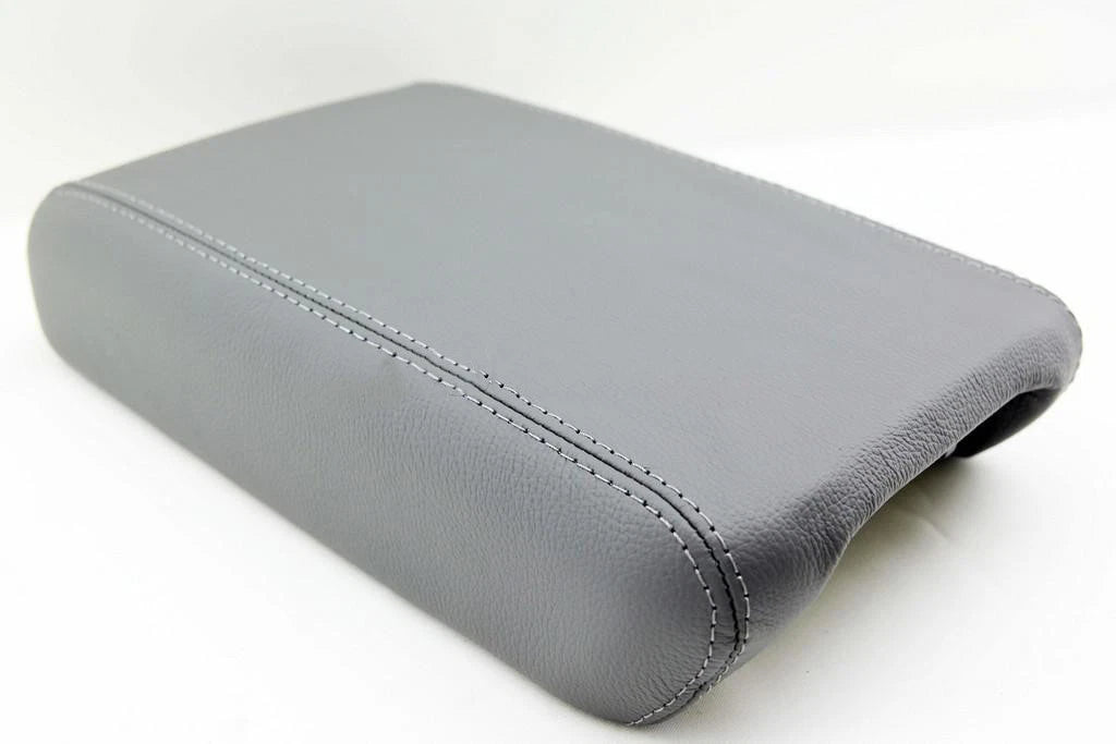 Armrest Cover for GMC Acadia Enclave (2007–2016) Gray Leather Synthetic