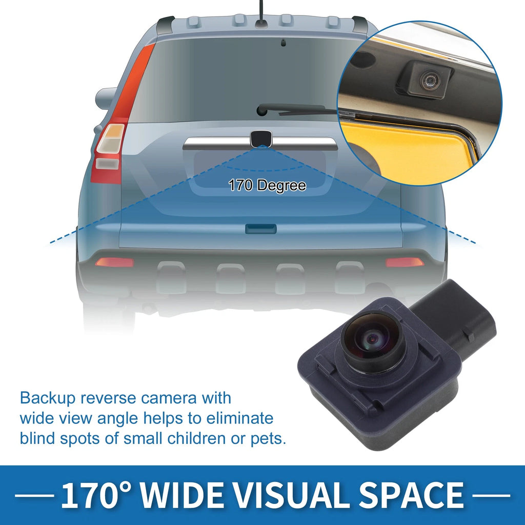 Rear Park Assist Backup Camera for Ford F250 F350 F450 F550 Super Duty (2017–2022)