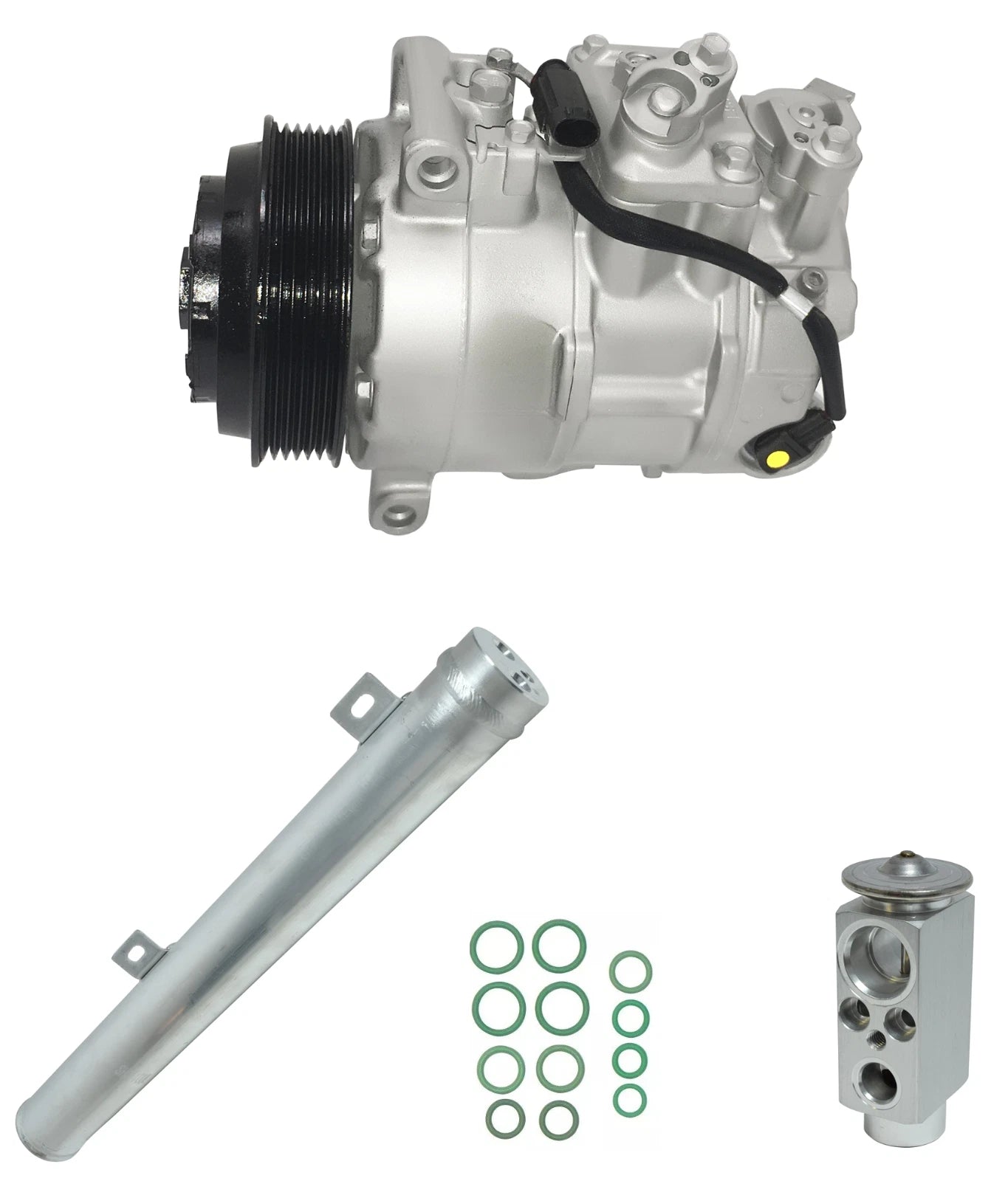 A C Compressor Kit Replacement for Mercedes CLK550 5.5L V8 (2007–2009)