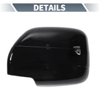 Pair Rearview Mirror Cap Overlay Gloss Black for Lexus Land Cruiser (2008–2021)