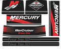 MerCruiser Stern Out Drive Maintenance Decals for Bravo One 1 (Year Unspecified)