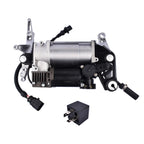 Air Suspension Compressor Pump w/ Relay for Audi Q7 (2007–2015) 4L0698007A