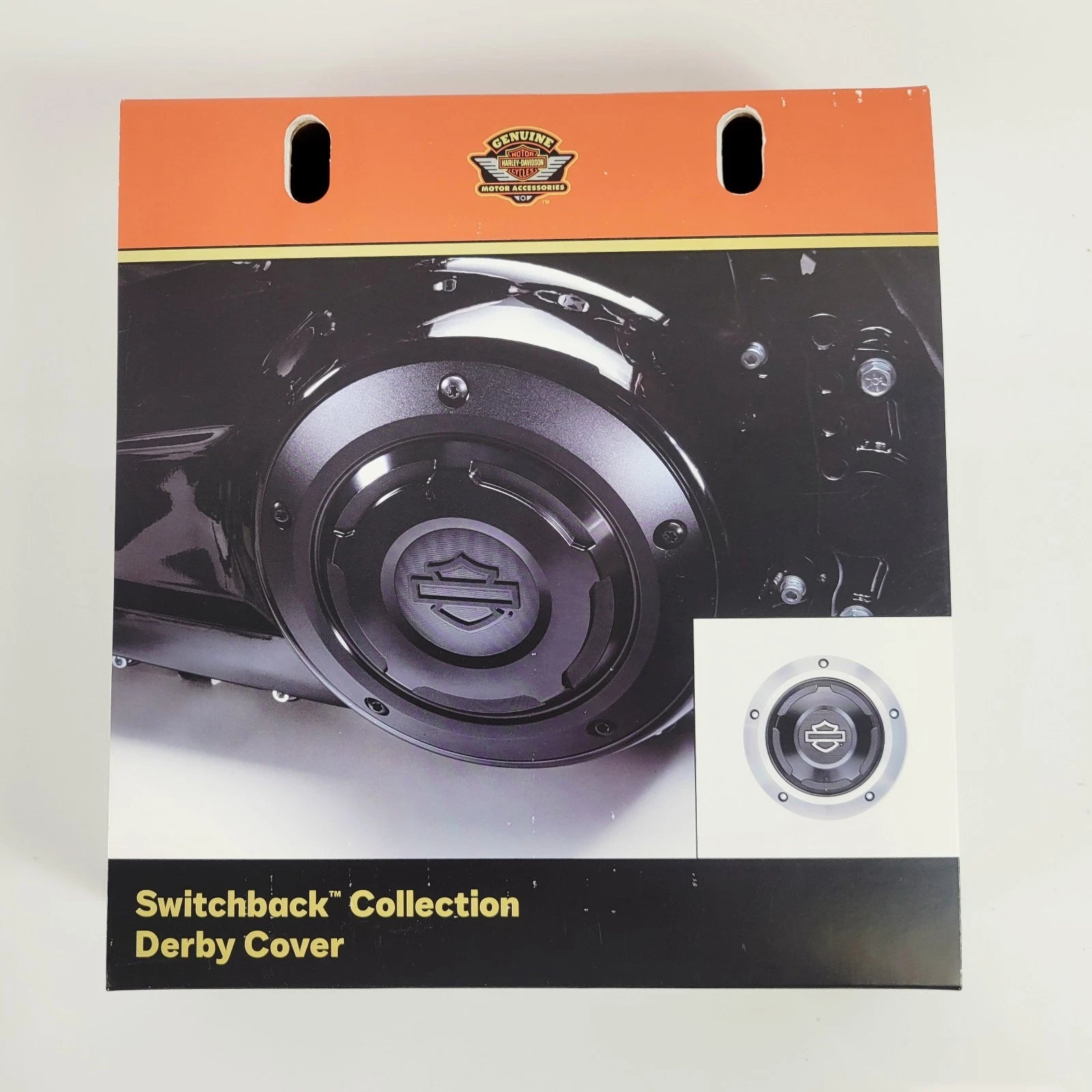 OEM Derby Cover for Harley Davidson Switchback Touring Trike (2016–Present) 25701519 Black