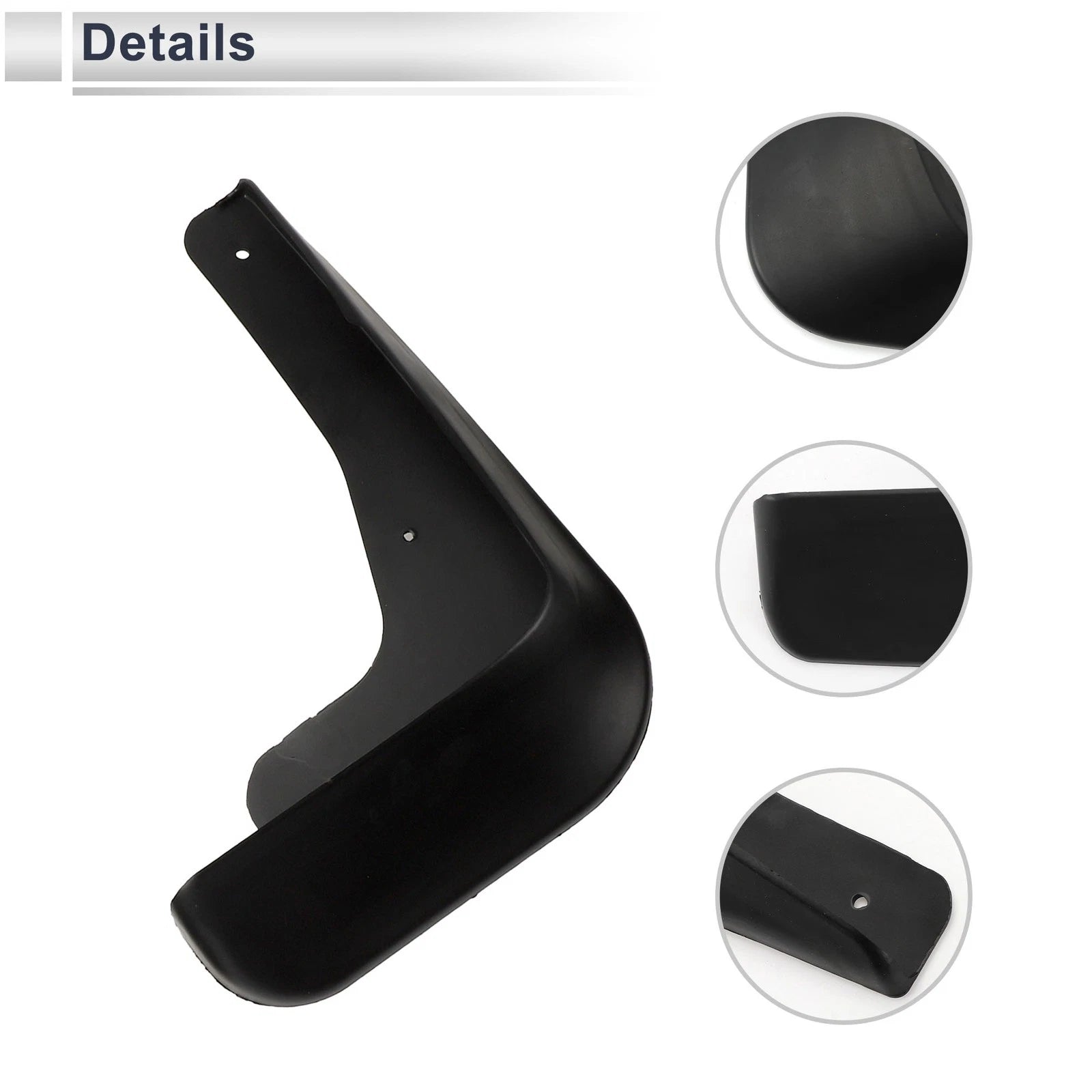 Set of 2 Mud Flaps Splash Guards for Mazda 6 Coupe (2006–2008)