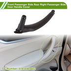 Door Panel Handle Pull Trim Cover Deep Brown BMW X5 (2007-2013)