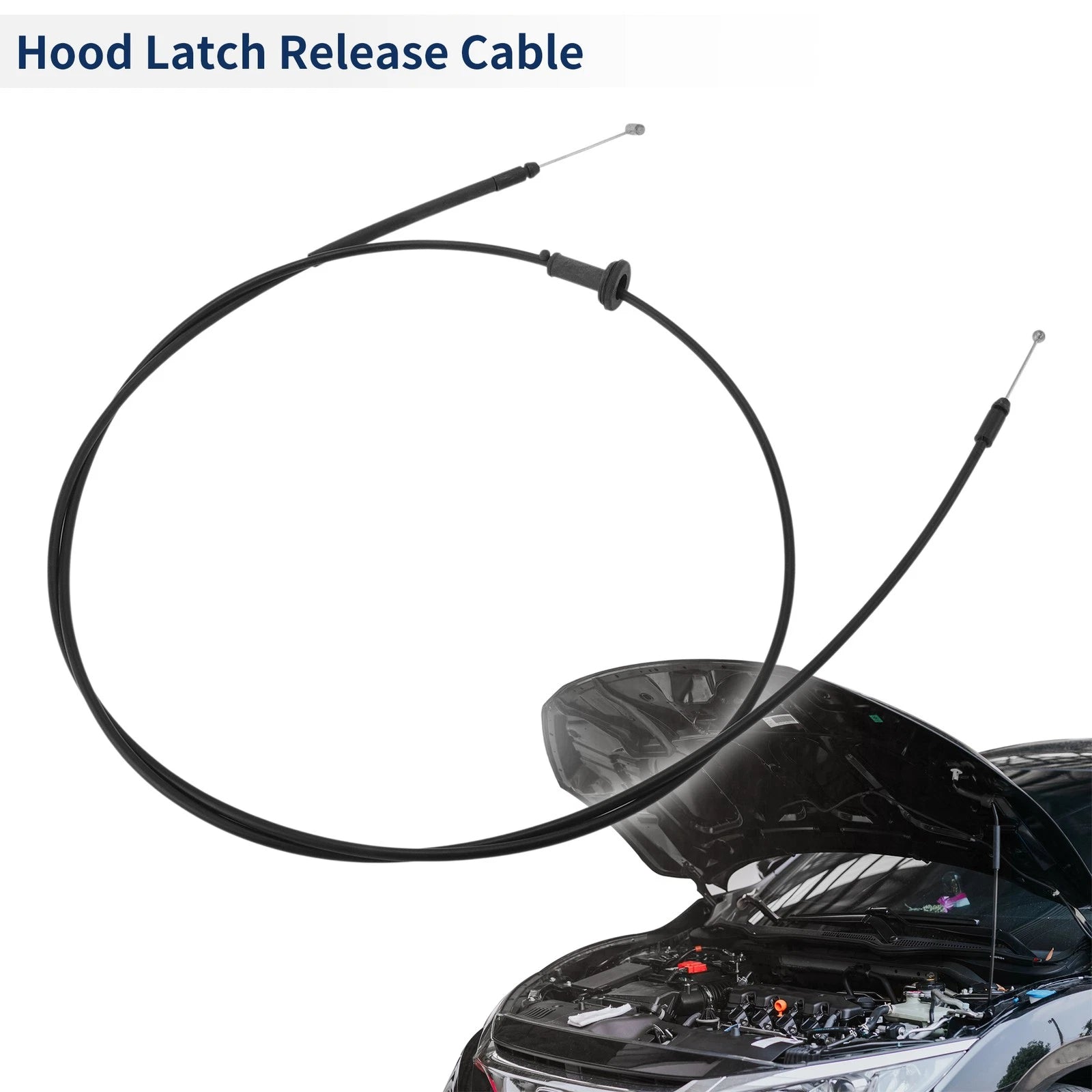 Hood Latch Release Cable for Hyundai Sonata (1999–2001) No. 81190-38000
