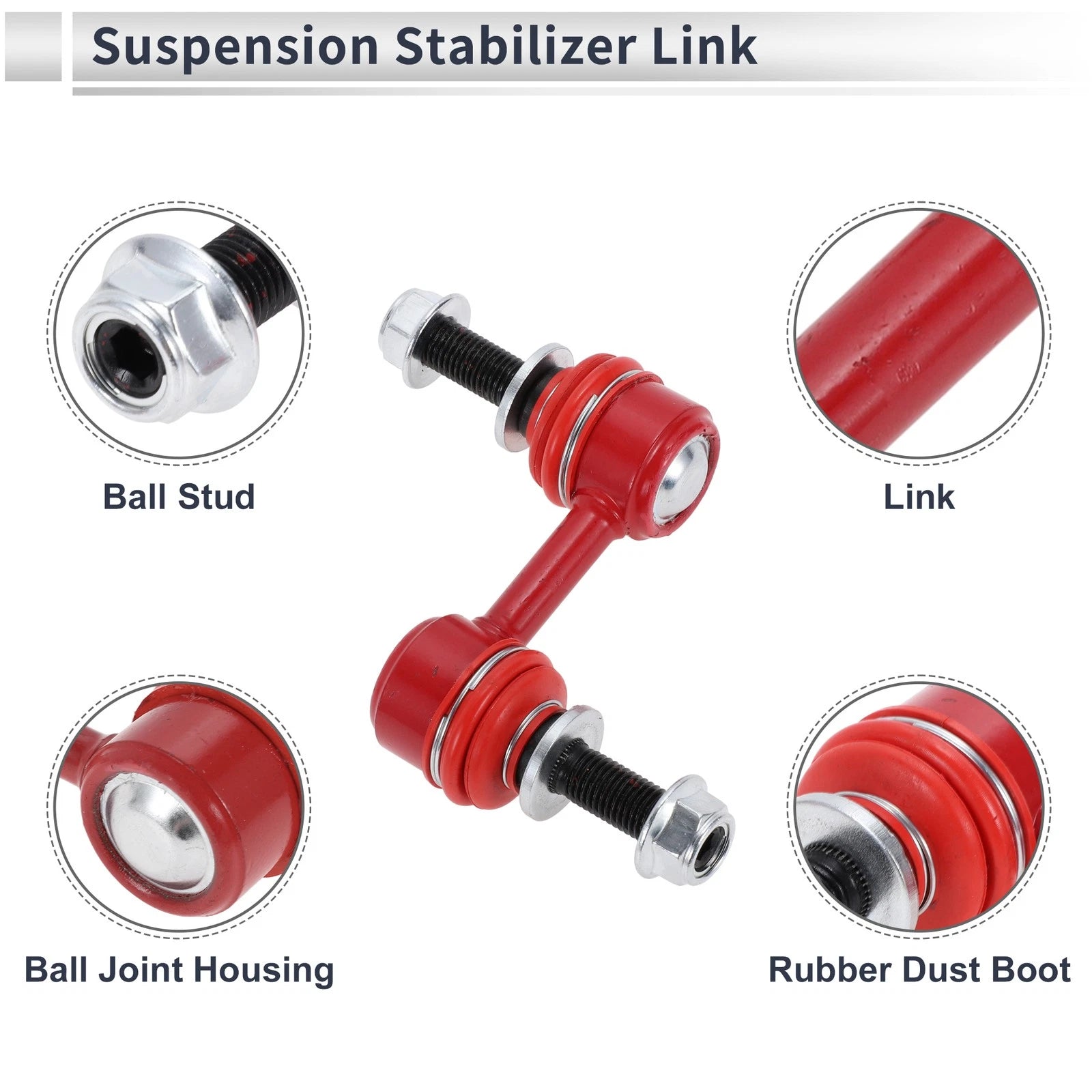 Set of 2 Front Stabilizer Bar Links for Subaru B9 Tribeca (2006–2007) No.K750084