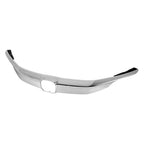 Replacement Chrome Plastic Upper Grille Molding w/Emblem Hole