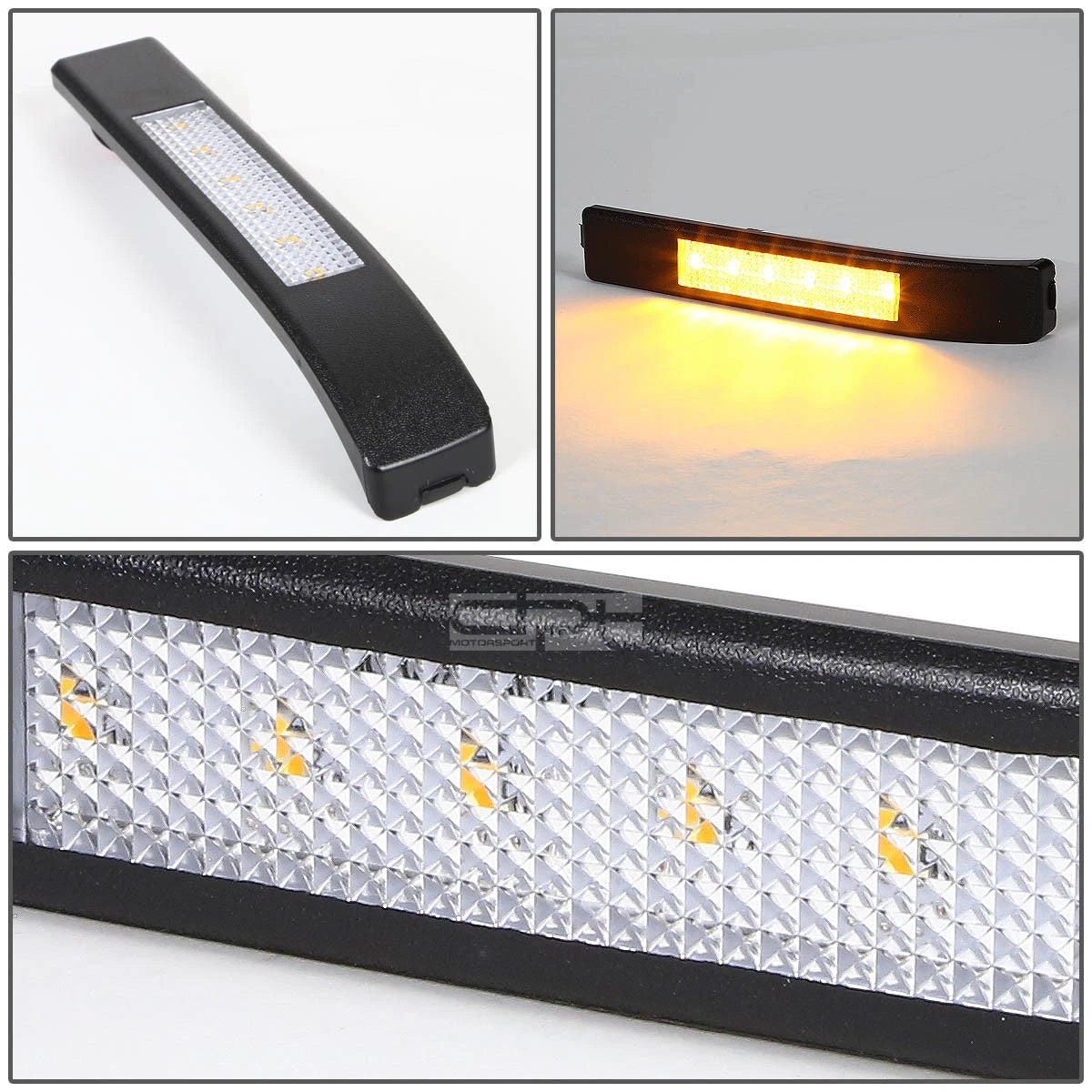 Chrome Amber LED Towing/Side Mirror Turn Signal Light for Ford F150 (2009–2014)