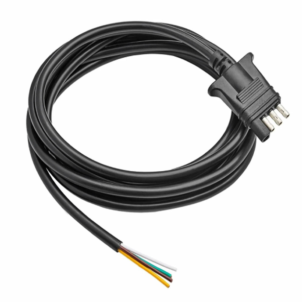 4 Way Trailer Connector Wiring Harness Extension Cable 10ft Heavy Duty