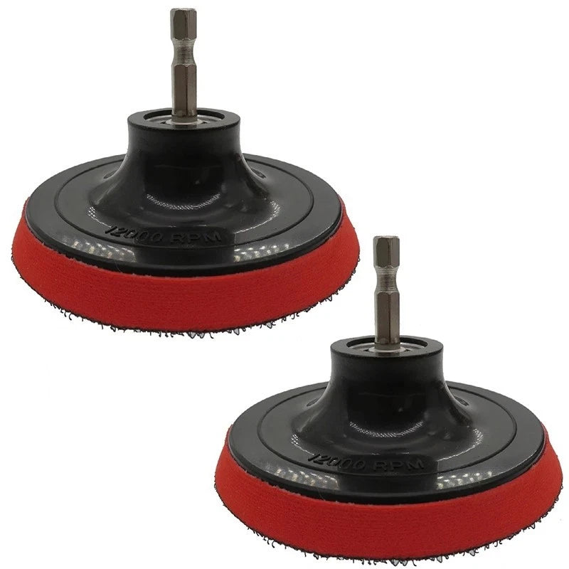 Backing Pad Drill Adapter for Rotary Tools (Hex)