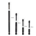 Set of 4 Cross Screwdriver Bits 65mm for High Strength Tasks