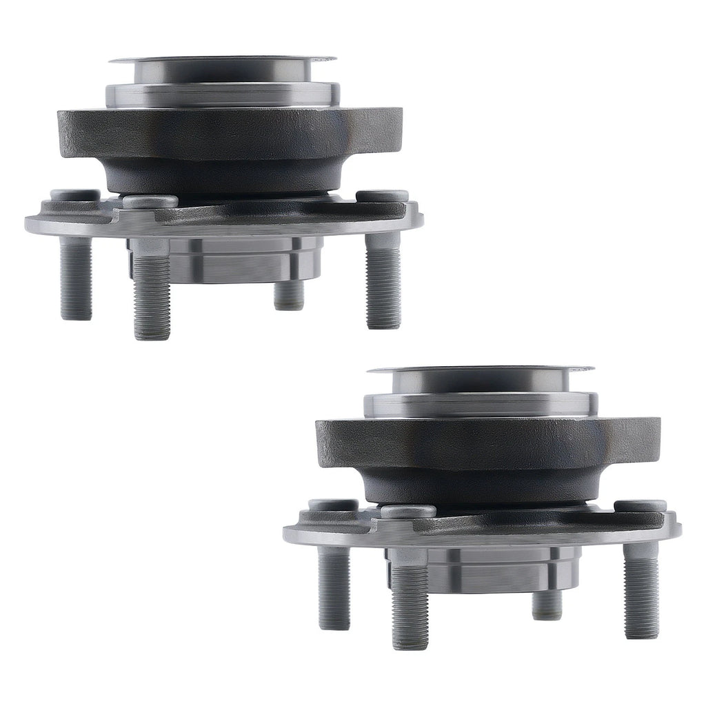Front L&R Wheel Hub & Bearing Assembly for Nissan Versa (2007–2012) WE60515 ABS