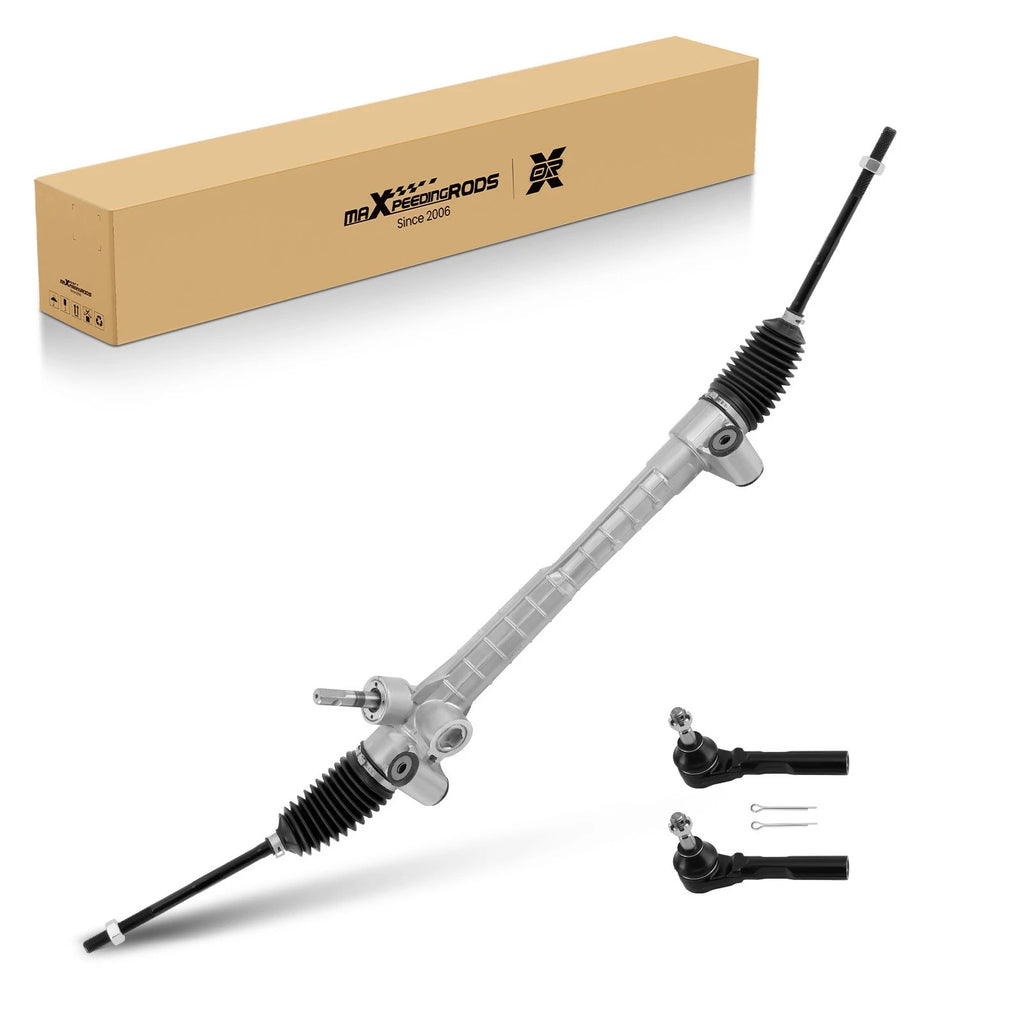 3X Steering Rack and Pinion Tie Rod End Kit for Chevy Malibu Aura G6 (2004–2012)