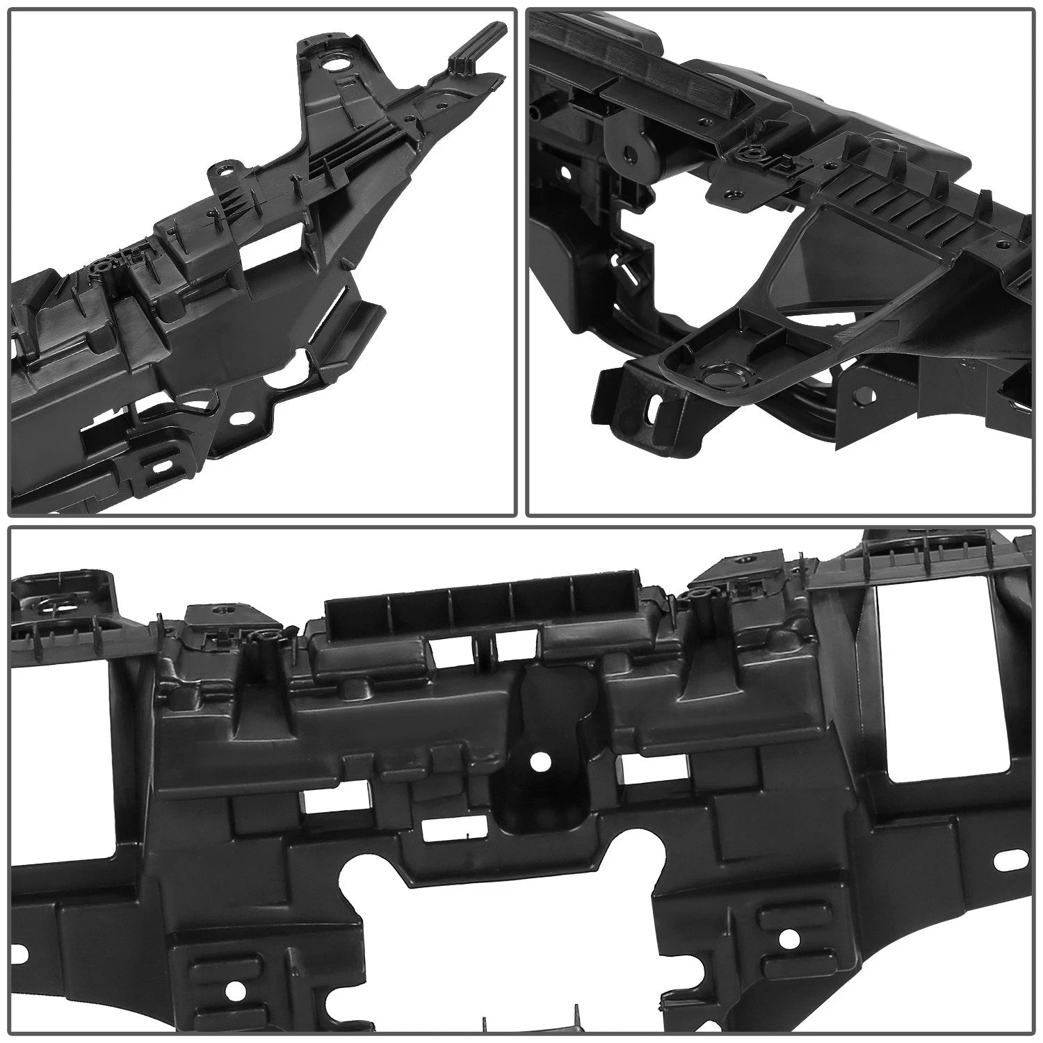 Front Grille Bracket Replacement for Toyota Highlander (2020–2023) Black