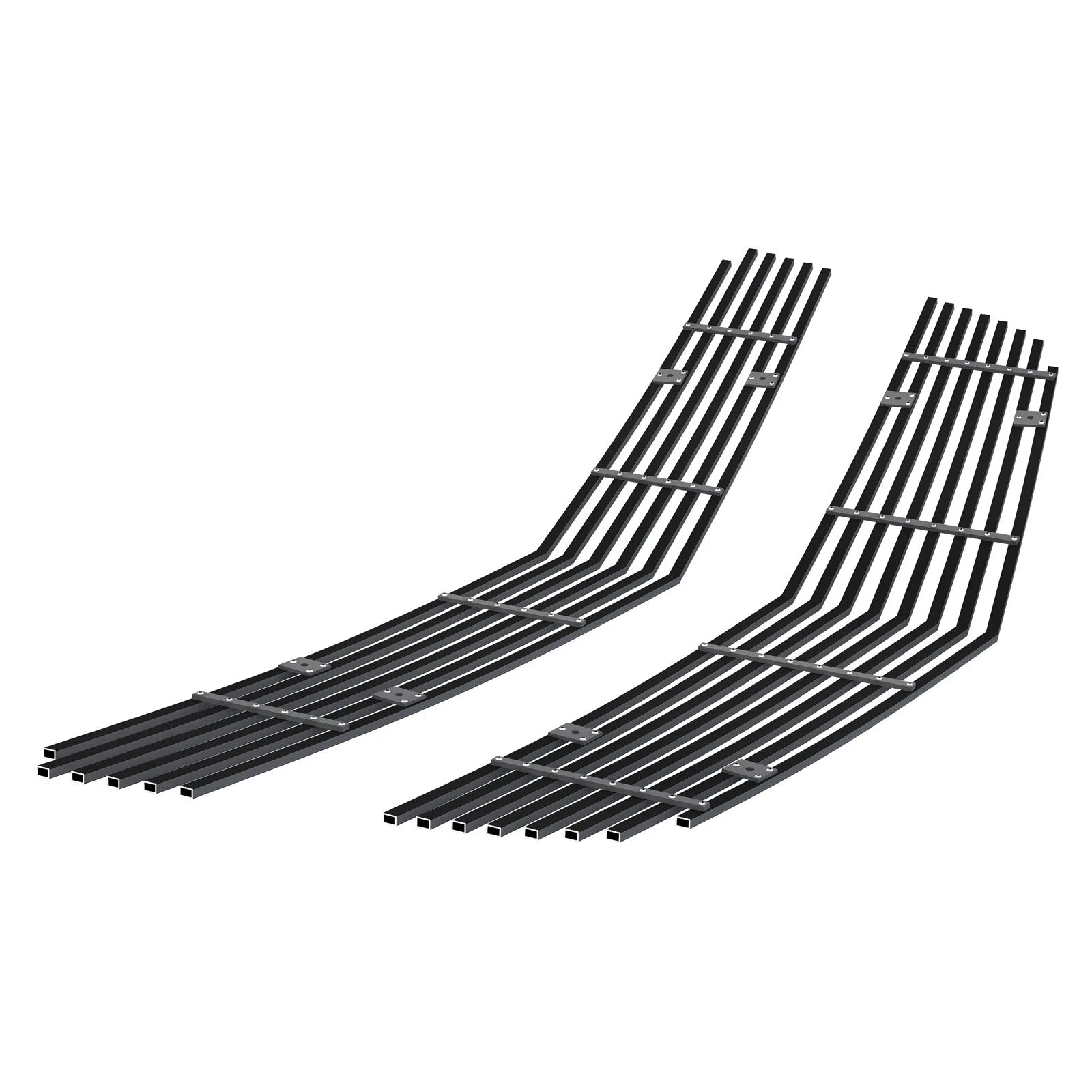 Stainless Black Billet Grille Insert for Chevy Traverse (2009-2012)