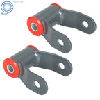 2" Lift Shackle Kit for Chevy GMC Silverado Sierra C1500 K1500 (1988–2019)
