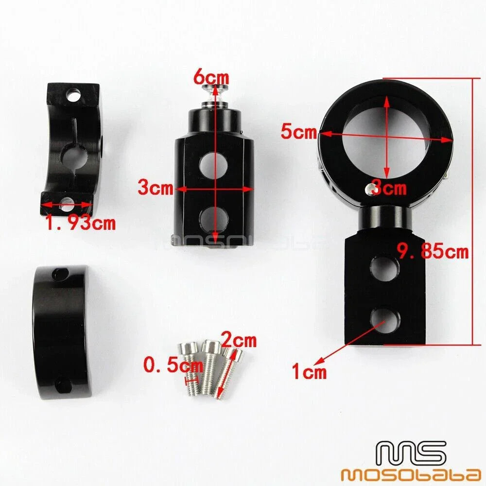 360�� Universal Offroad/Racing Lamp Mounting Bracket for 1-1/4" Bar or Tube