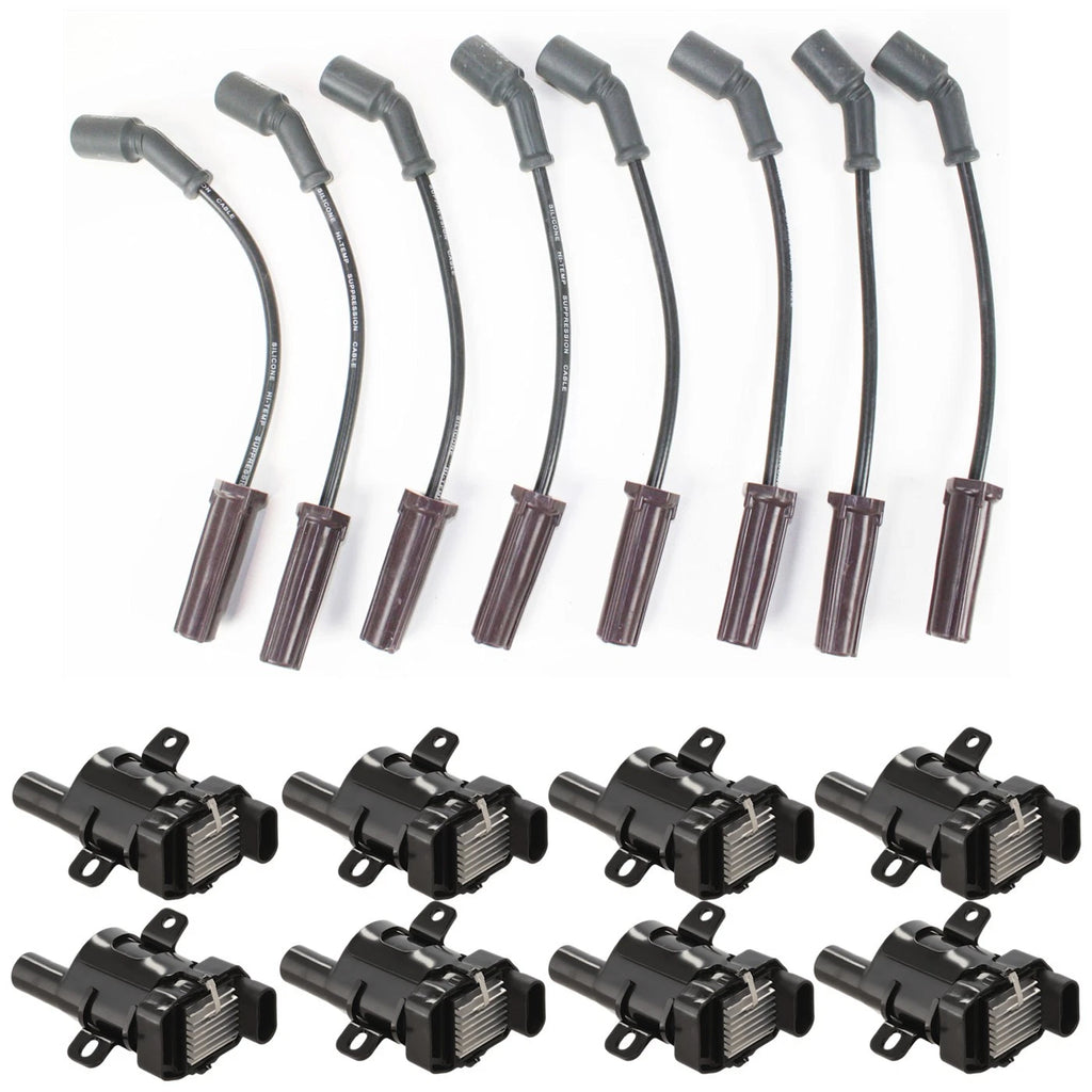 Spark Plug Wires for Chevy Yukon Suburban Avalanche Hummer H2 Sierra 1500
