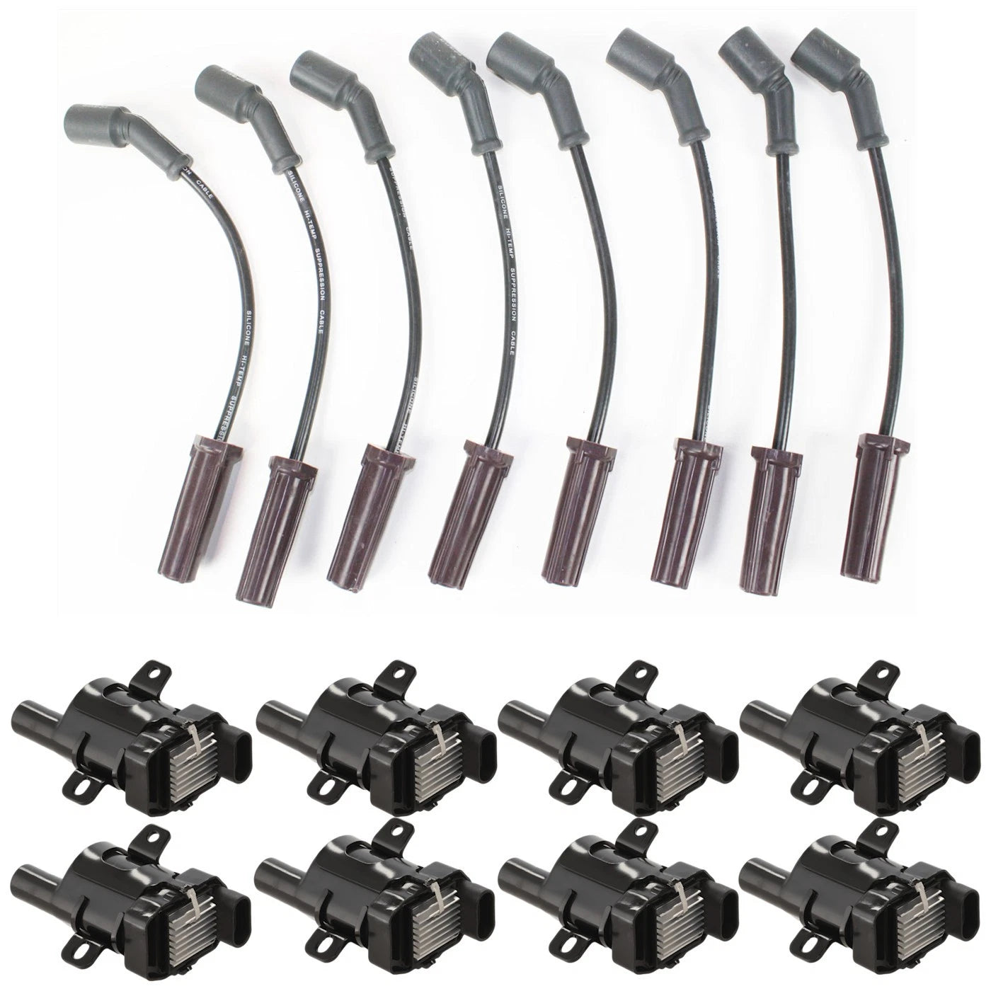 Spark Plug Wires for Chevy Yukon Suburban Avalanche Hummer H2 Sierra 1500
