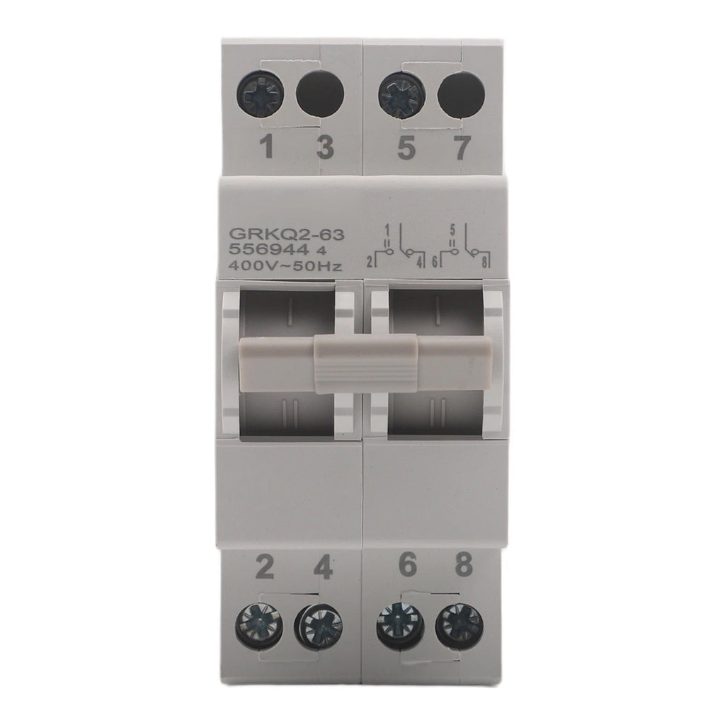 Manual Transfer Isolation Switch 32A 400V for Safety (Dual Power Circuit Breaker)