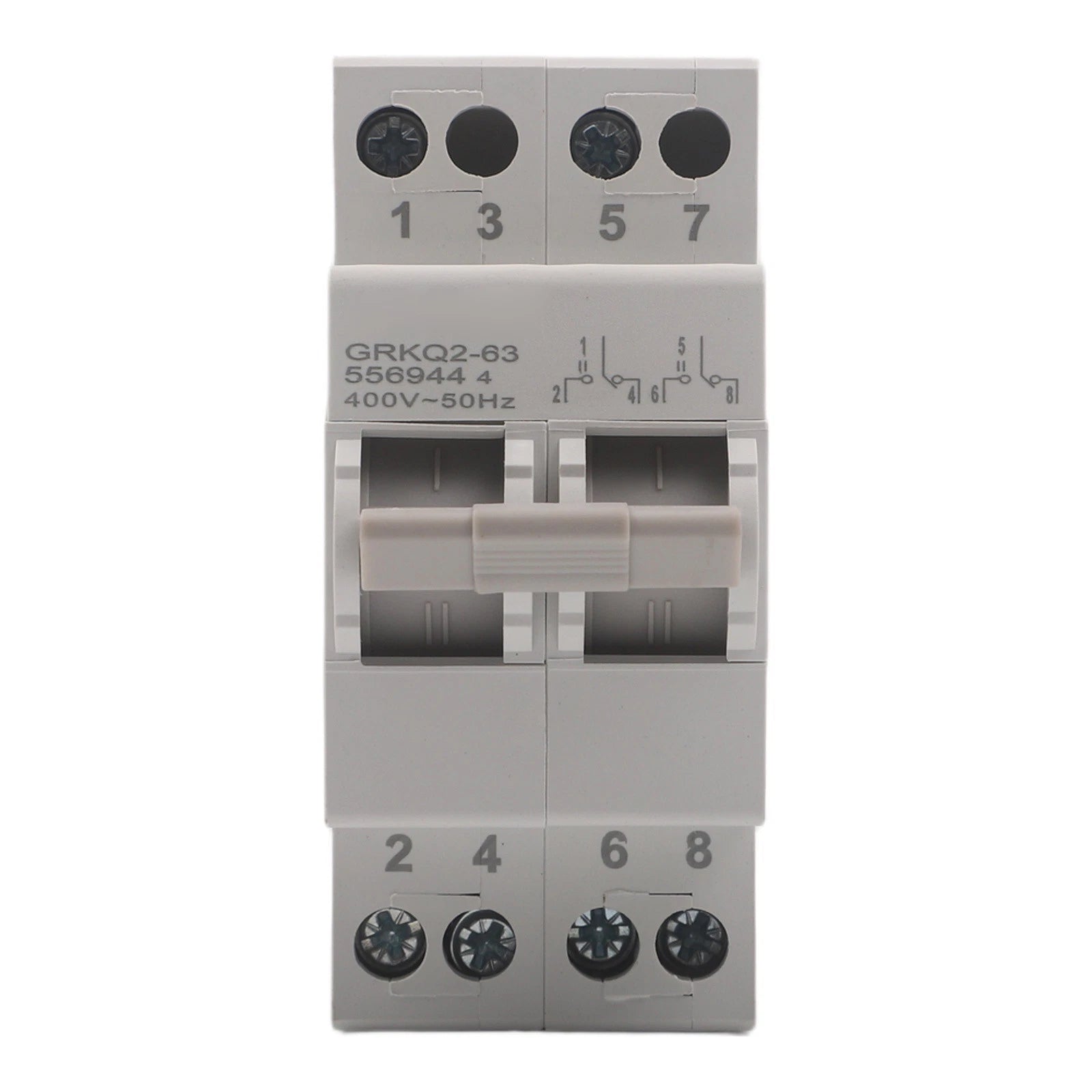 Manual Transfer Isolation Switch 32A 400V for Safety (Dual Power Circuit Breaker)