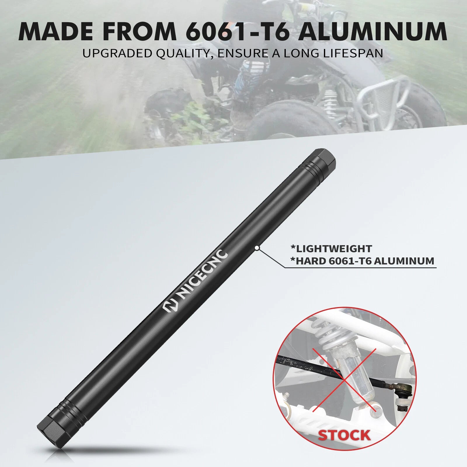 Aluminum Tie Rod End & Ball Joints Kit for Yamaha Blaster YFS200 (1988–2006)