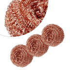 Copper Metal Sponge Balls for Effective Iron Tip Nozzle Slag Removal