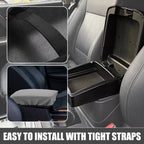 Car Center Console Armrest Cover Trim for Honda CR-V (2017-2022) Gray