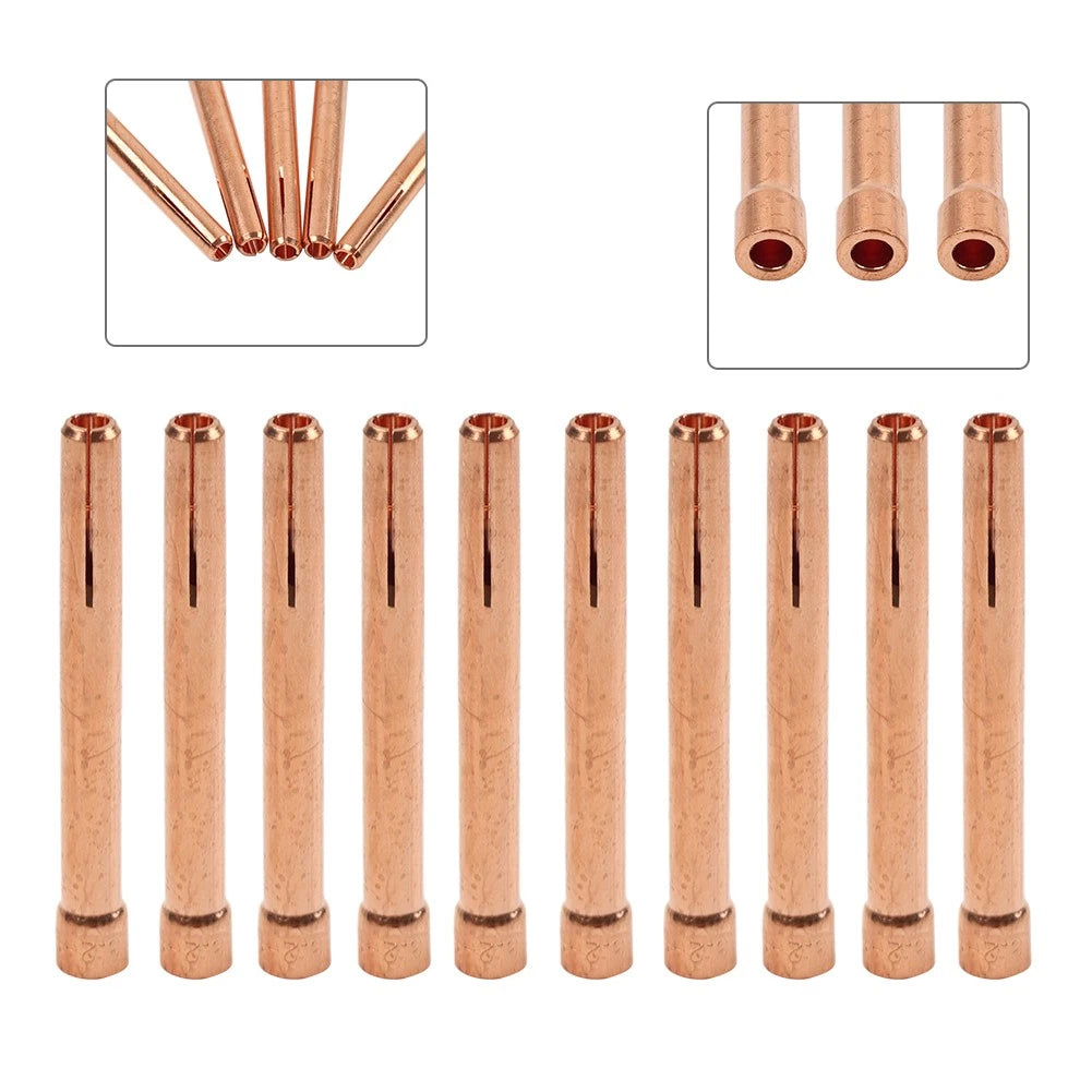 10X Welding Torch Collet 1/8" for Tig Torch WP-17 WP-18 WP-26