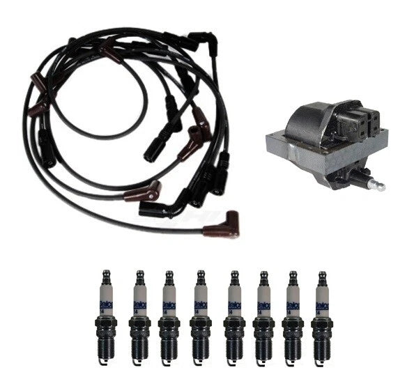Ignition Wires & Spark Plugs Kit for Chevy Express 3500 (1996–2002)