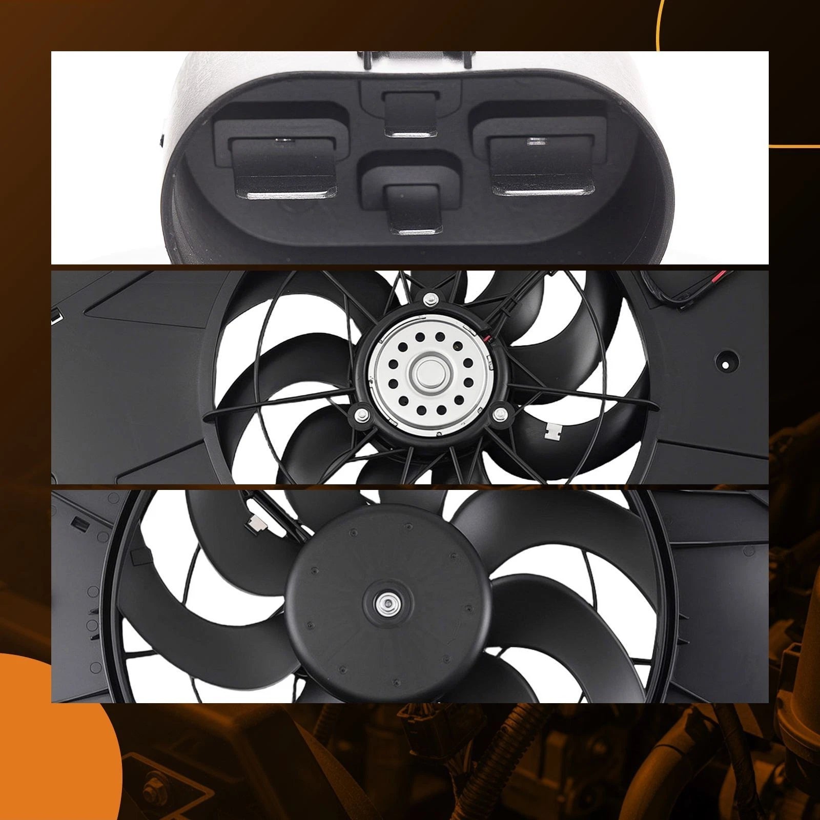 Radiator Cooling Fan for Buick Verano and Chevy Cruze (2011–2016)