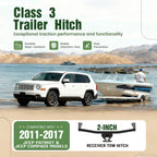 Class 3 Trailer Hitch Receiver for Jeep Patriot Compass (2011–2017)