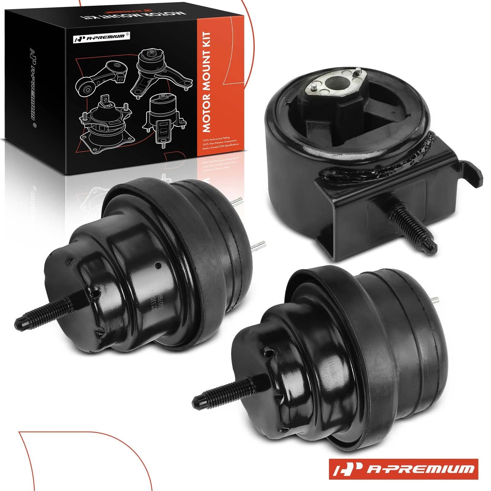3X Engine Motor & Transmission Mount for Ford Freestar (2004–2007)