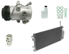 AC Compressor Kit Replacement With Condenser for Chevrolet Cruze (2011–2015)