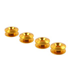 4PCS Yellow Quick Release Bumper Holder Clips for Trunk Hatch Lid