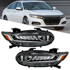 Headlight Assembly for Honda Accord (2018–2021) Halogen Driver & Passenger Side