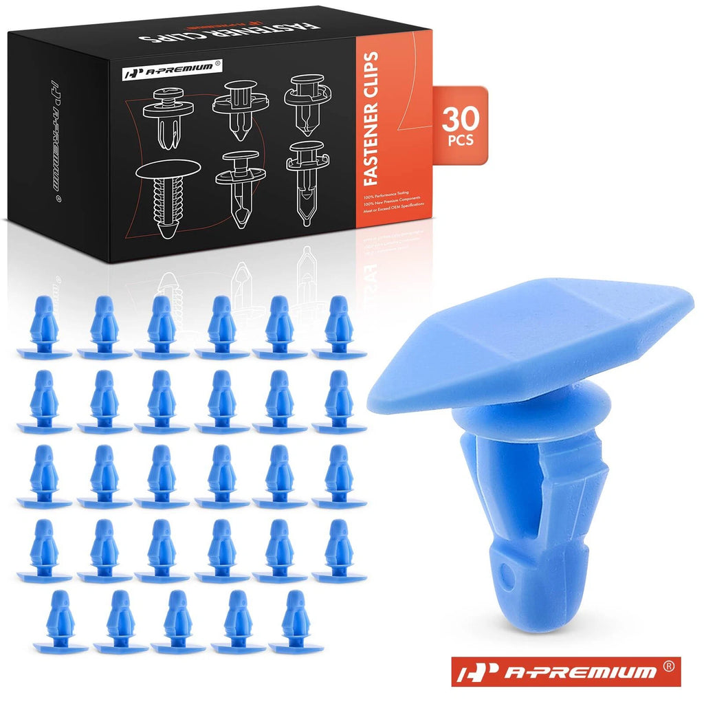 30Pcs Nylon Weatherstrip Retainer Clips for Nissan Altima (1994–On)