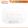 Chrome Heated Convex View Mirror Glass for Honda CR-V (2012–2014)