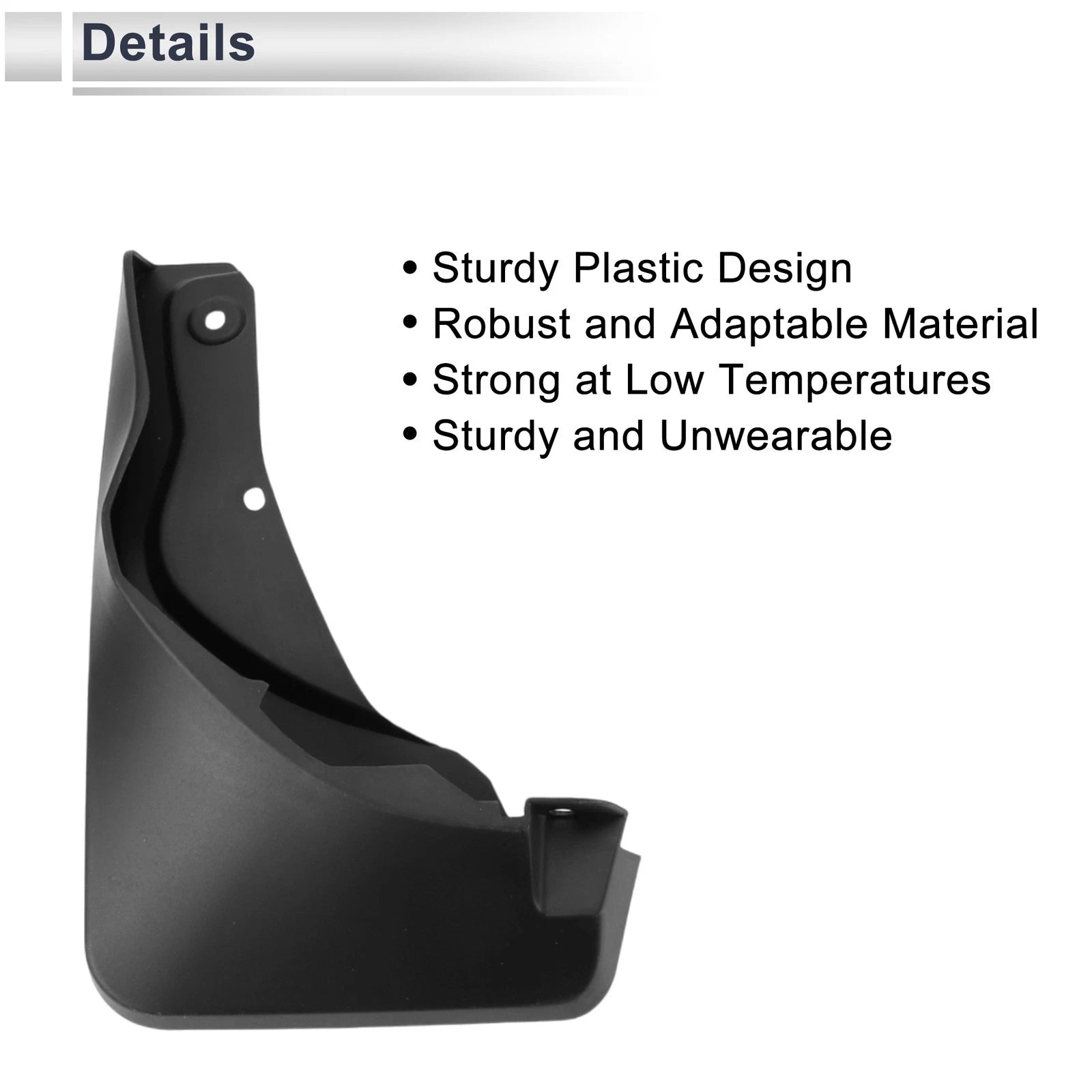 Set of 2 Mud Flaps Splash Guards for Audi Q3 Sport (2019–2023)