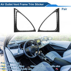 Set of 2 Air Condition Outlet Vent Trim Cover Frames for Toyota Corolla (2007–2013)