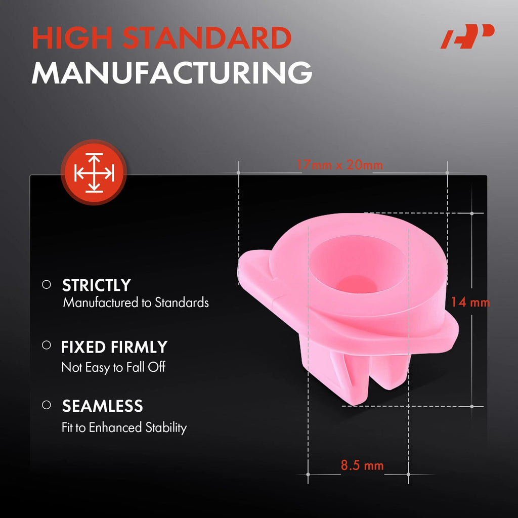 30Pcs Door Panel Screw Grommet Fastener Clip for Honda