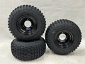 Set of 2 DWT Black Wheels Rims for Honda ATC 70 (1970–1985) A011 Trails XC 16"