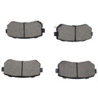 Set of 4 Rear Ceramic Brake Pads for Hyundai Elantra (2009–2012)