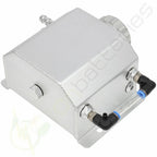 1L Silver Radiator Coolant Overflow Bottle Recovery Tank for Universal
