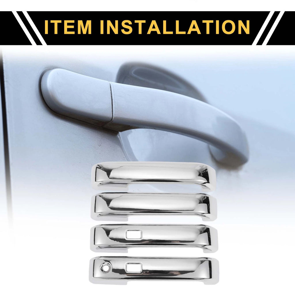 Set of 4 Car Door Handle Protectors for Ford F-150 (2015–2020)