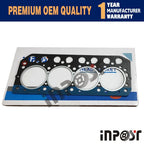 S4L Cylinder Head Gasket for Mitsubishi S4L2 Diesel Engine (Graphite)