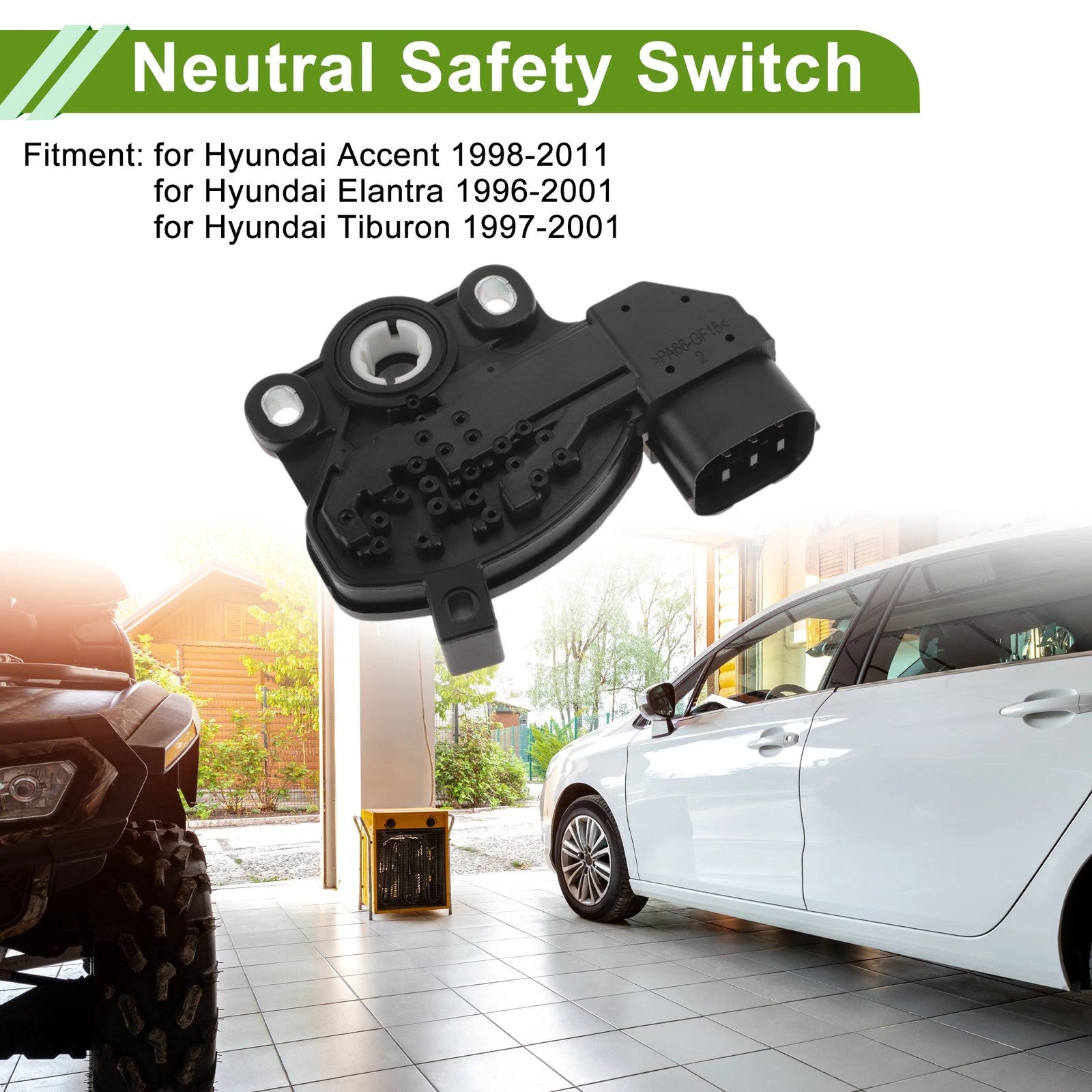 1 Pc Neutral Safety Switch for Hyundai Accent (1998–2011) No. 4595628000